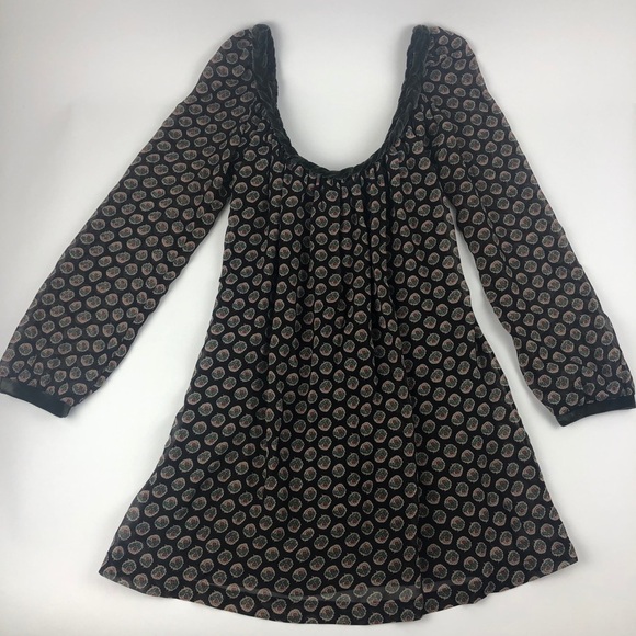 213 Womens Blouse, Black Dot Pattern Medium - Picture 2 of 9